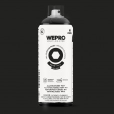 MTN WEPRO ALL-PURPOSE PAINT 400ML MAT RAL 9005 ZWART