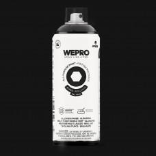 MTN WEPRO ALL-PURPOSE PAINT 400ML HG RAL 9005 ZWART