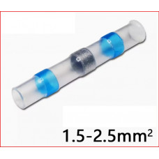 KRIMPKOUS MET SOLDEER CONNECTOR BLAUW 1.5-2.5MM2 AFDICHTING