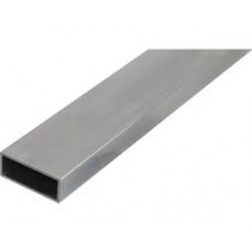 BUIS RECHTHOEKIG ALUMINIUM BRUTE 84X24X2MM 500CM (OP=OP)