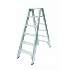 DUBBELE TRAPLADDER / 2 X 6 TREDEN