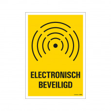 BORD ELECTRONISCH BEVEILIGD 230X330 MM