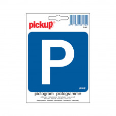 STICKER P PARKEREN 100X100 MM