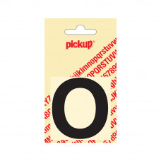 PLAKLETTER HELVETICA 60 MM ZWART O