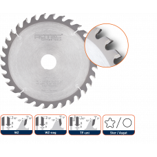 HM ZAAGBLAD VOOR HANDMACHINES, ø180X2,0X30, Z=30, WZ