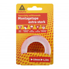 MONTAGE TAPE EXTRA TRANSP. 1.5M 19MM 1.0MM