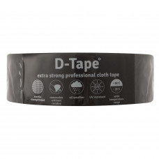 D-TAPE VERWIJDERBAAR ZWART 50MX50MM