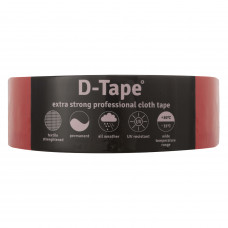 D-TAPE PERMANENT ROOD 50MX50MM