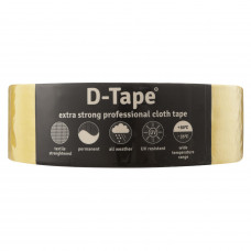 D-TAPE PERMANENT GEEL 50MX50MM