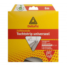 TOCHTSTRIP ZELFKLEVEND UNIVERSEEL TP TRANSPARANT 6 M X 9 MM X 7 MM