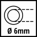 SPIRAALSLANG 8 M, Ø6 MM