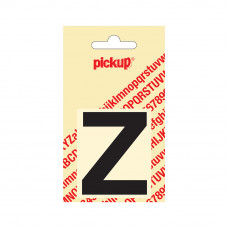 PLAKLETTER HELVETICA 60 MM ZWART Z