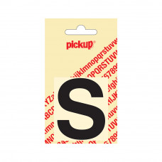 PLAKLETTER HELVETICA 60 MM ZWART S