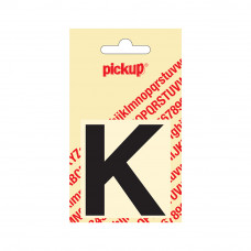 PLAKLETTER HELVETICA 60 MM ZWART K