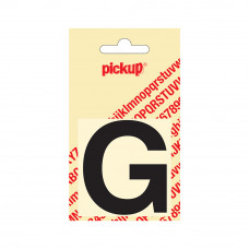 PLAKLETTER HELVETICA 60 MM ZWART G