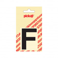 PLAKLETTER HELVETICA 60 MM ZWART F