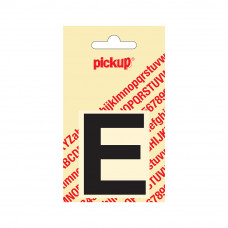 PLAKLETTER HELVETICA 60 MM ZWART E