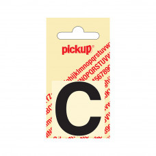 PLAKLETTER HELVETICA 40 MM ZWART C