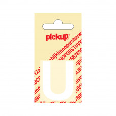 PLAKLETTER HELVETICA 40 MM WIT U