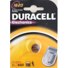 DURACELL 1620/CR1620 LITHIUM 3 VOLT BP1