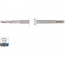 SDS-MAX PUNTBEITEL, V-BREAKER,L=400