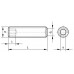 D916 KL.45H STELSCHROEF BZK KRATEREIND M10X20